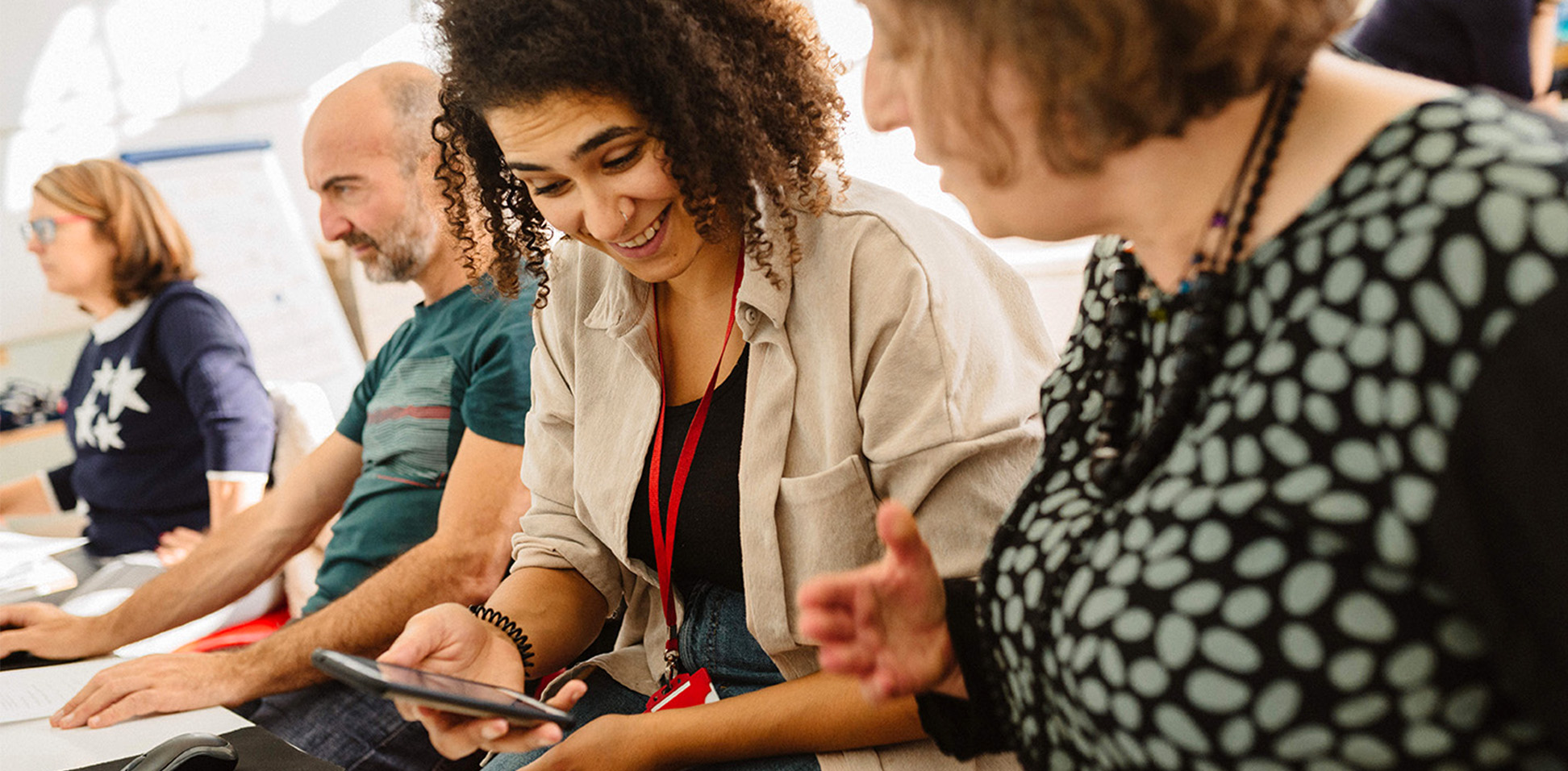 People learning digital skills thanks to the Fix The Digital Divide Fund