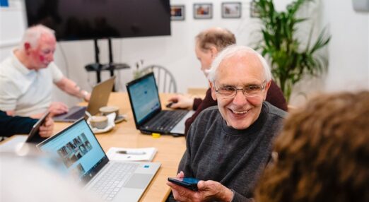 Are older people really spending more time online?